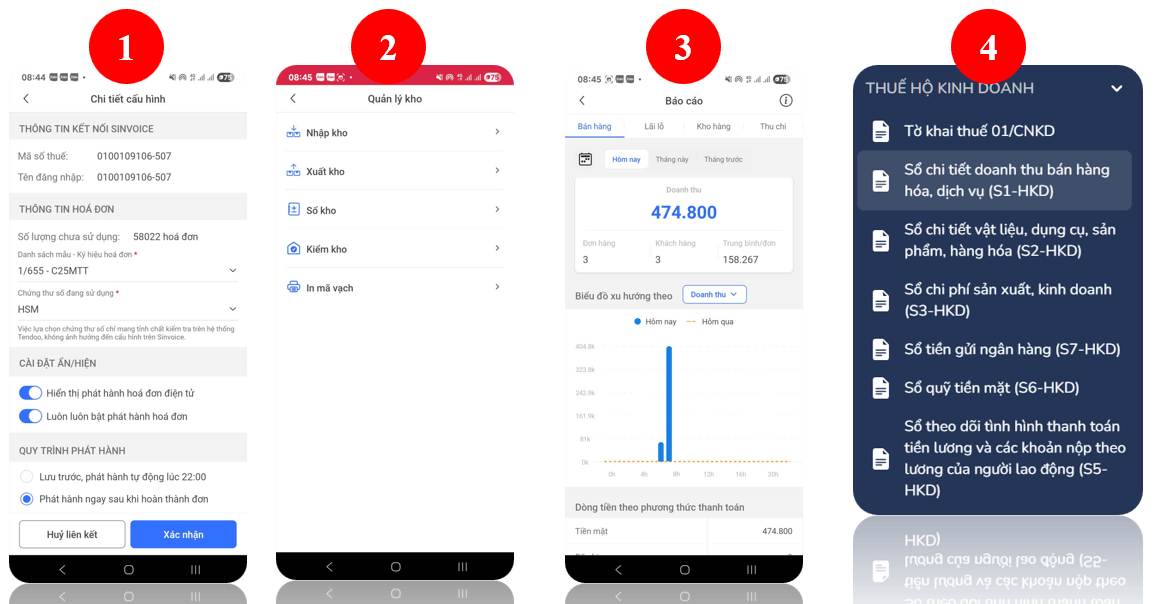 Sổ sách kế toán hộ kinh doanh
